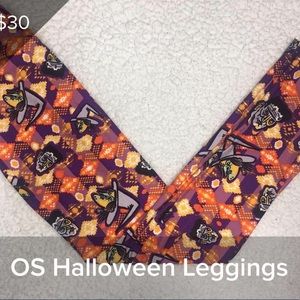 LuLaRoe OS Halloween leggings